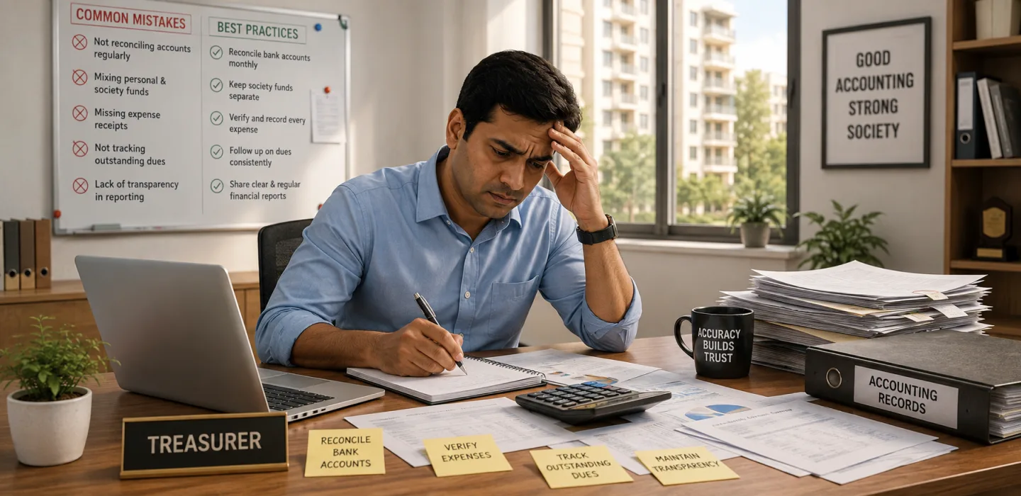 Avoiding Common Mistakes in Society Accounting: A Treasurer's Guide