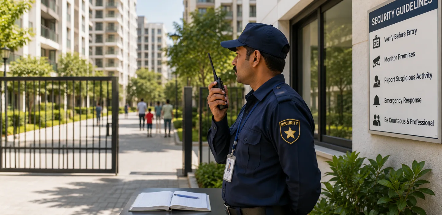 Maximizing the Effectiveness of Security Guards in Residential Societies: A Comprehensive Guide