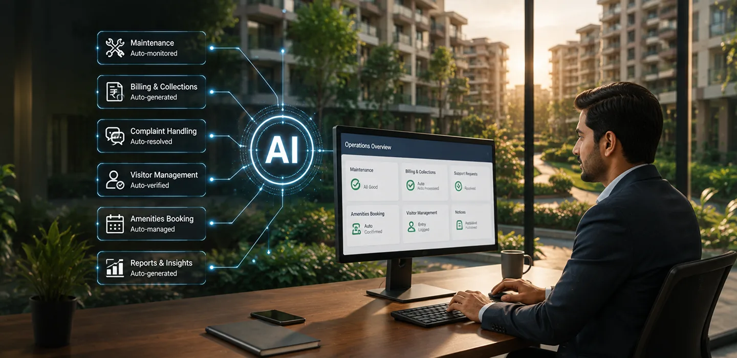 Using AI to Streamline Operations in Residential Societies: An Expert Perspective