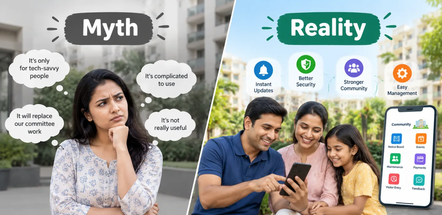 Myth vs Reality: Community Apps in Housing Societies