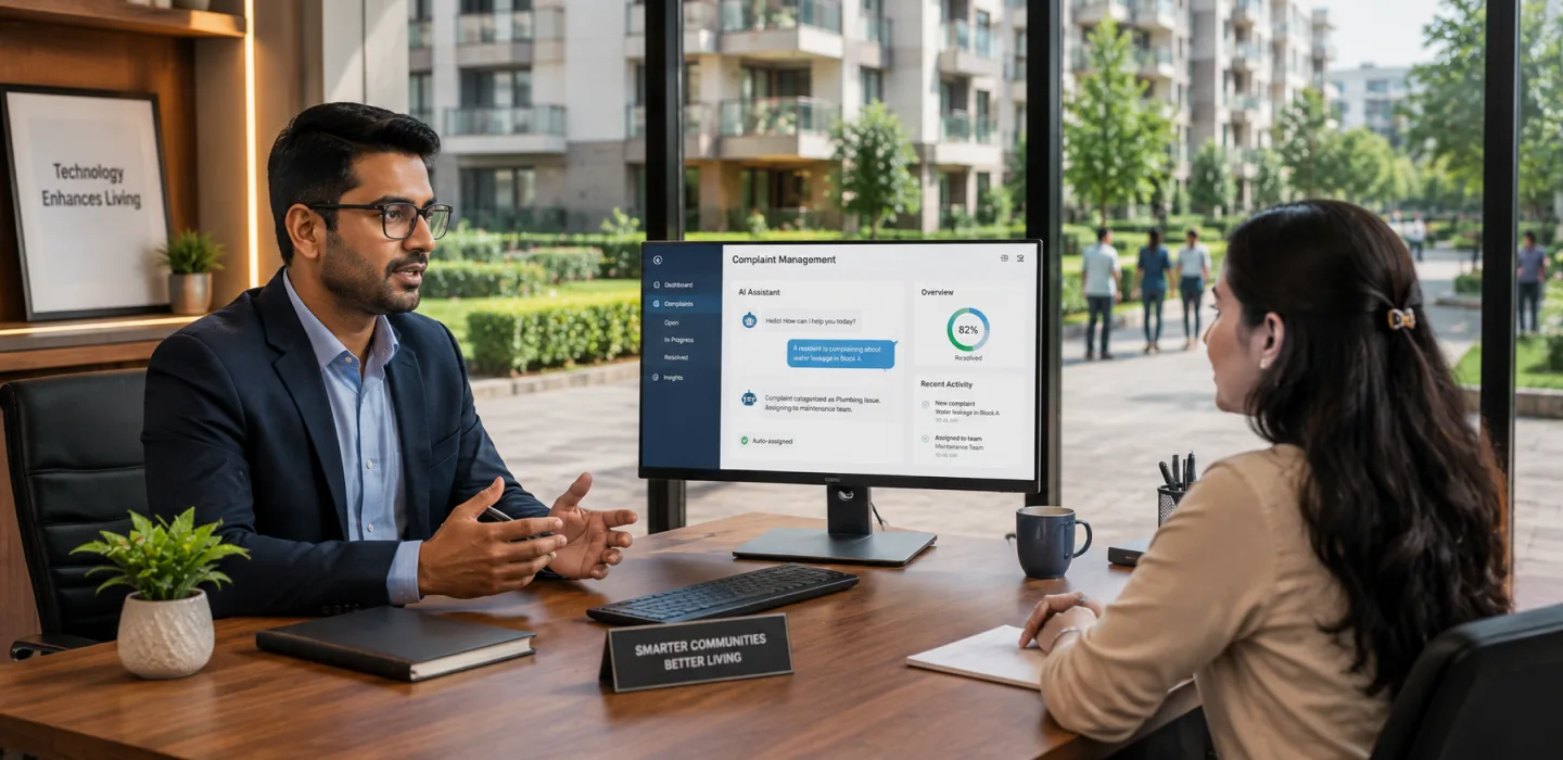 How AI Is Revolutionizing Complaint Resolution in Housing Societies